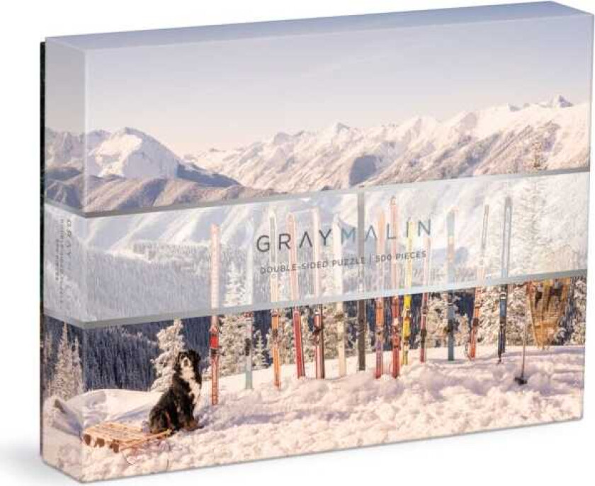 Gray Malin The Winter Holiday 500 Piece Double Sided Puzzle