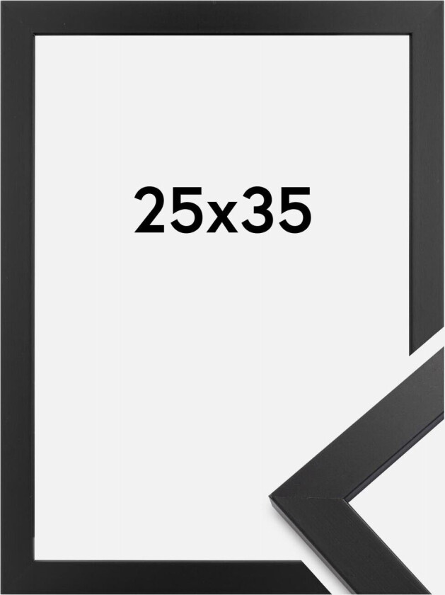 Ramme Black Wood Akrylglass 25x35 Cm