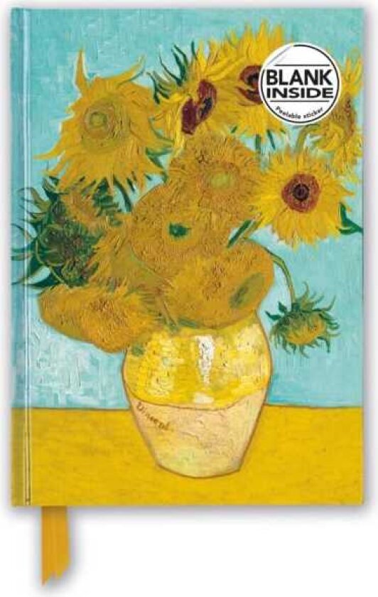 Vincent van Gogh: Sunflowers (Foiled Blank Journal)