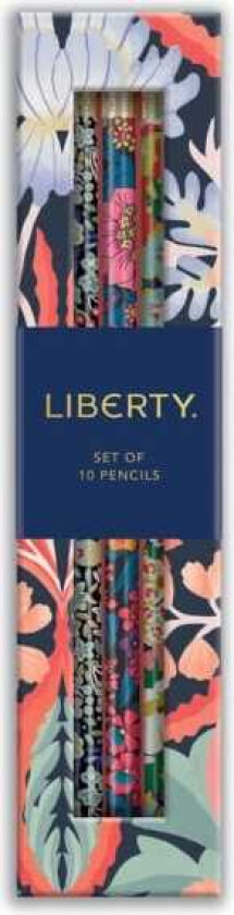 Liberty Floral Pencil Set