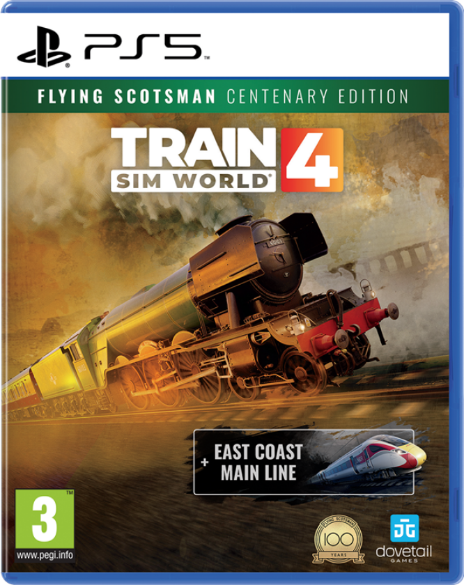 Train Sim World 4 Centenary Edition - Flying Scotsman - Sony PlayStation 5 - Simulering