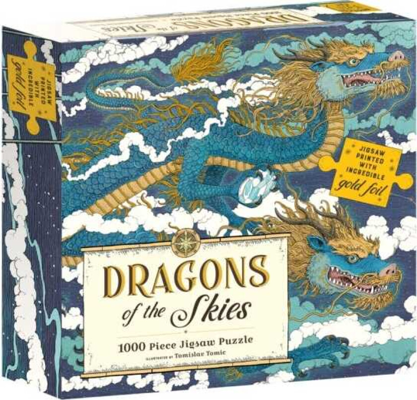 Dragons of the Skies: 1000 piece jigsaw puzzle