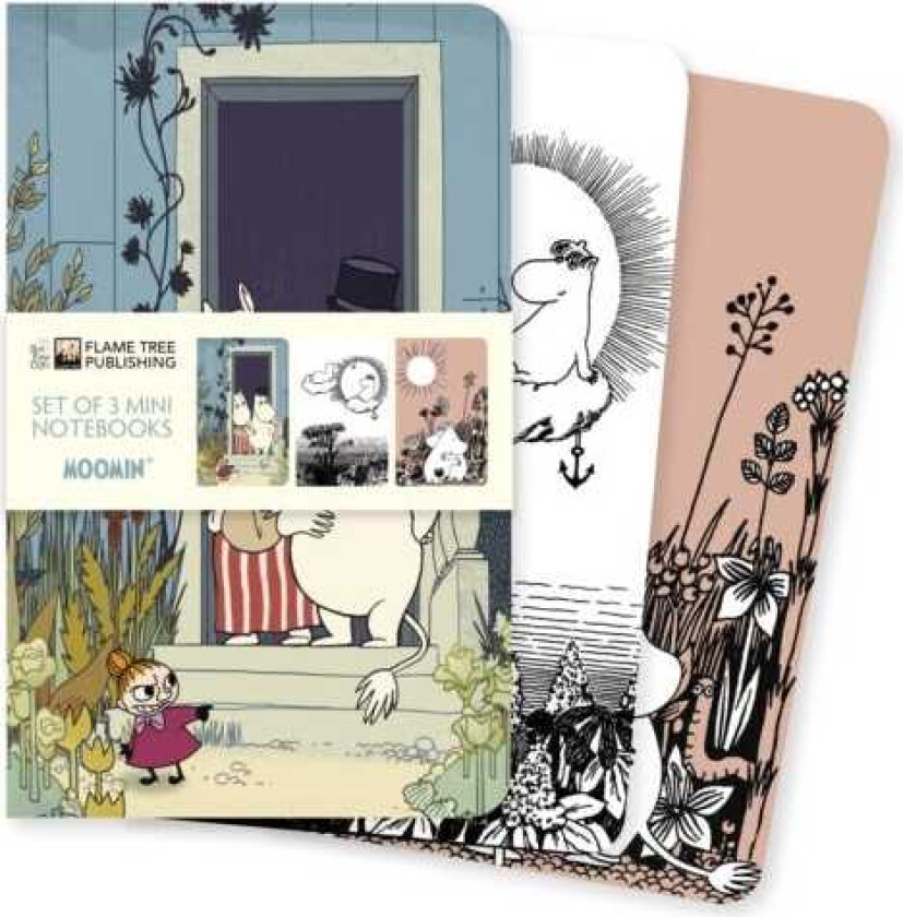 Moomin Set of 3 Mini Notebooks