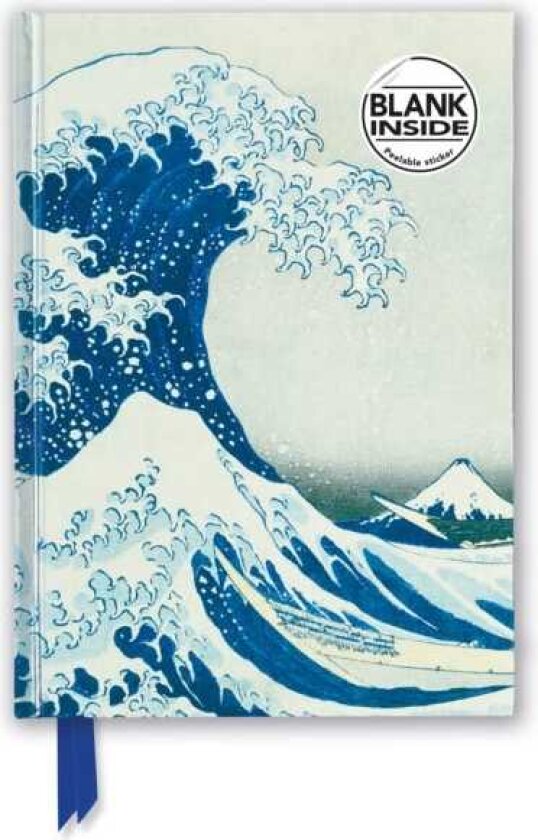 Hokusai: The Great Wave (Foiled Blank Journal)