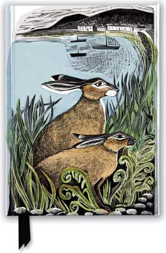 Angela Harding: Rathlin Hares (Foiled Journal)