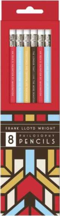 Frank Lloyd Wright Pencil Set