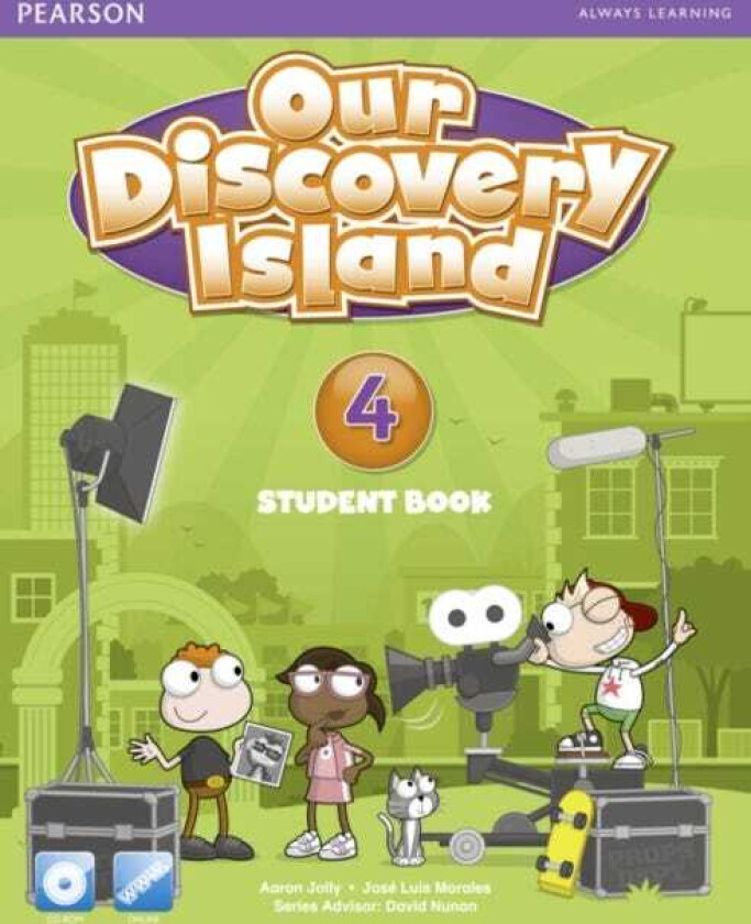 Our Discovery Island American Edition Students' Book with CDrom 4 Pack