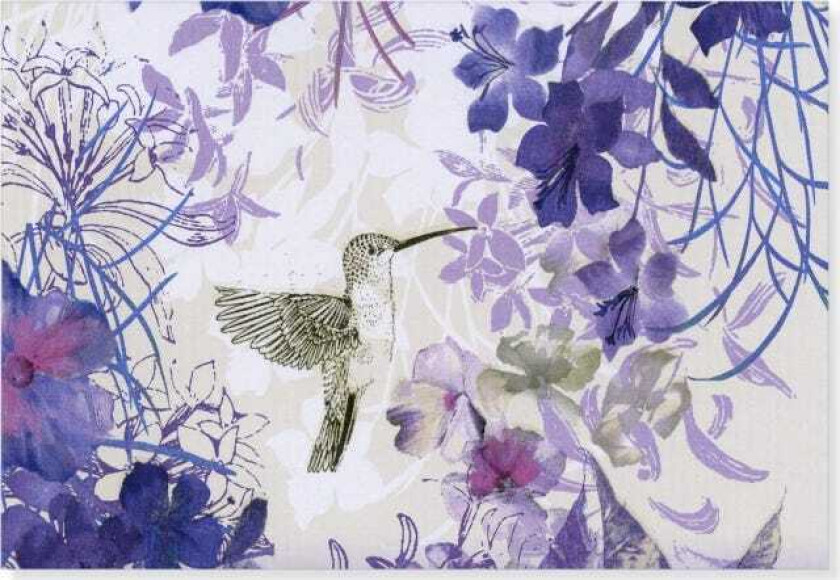 Note Card Hummingbird