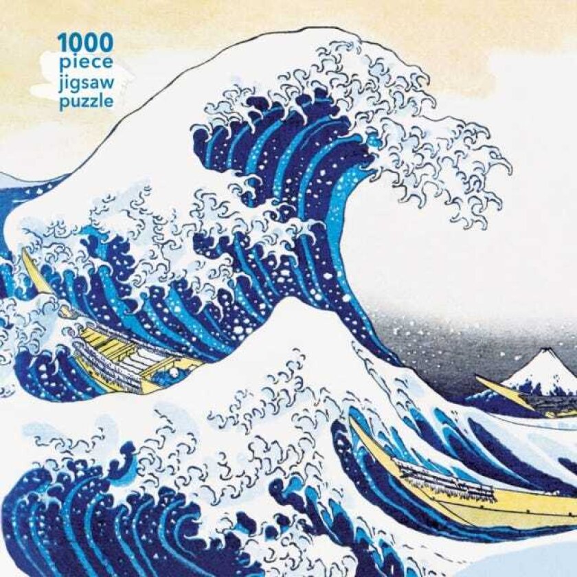 Adult Jigsaw Puzzle Hokusai: The Great Wave 1000Piece Jigsaw Puzzles