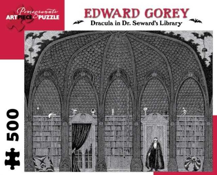 Dracula in Dr. Seward's Library 500Piece Jigsaw Puzzle