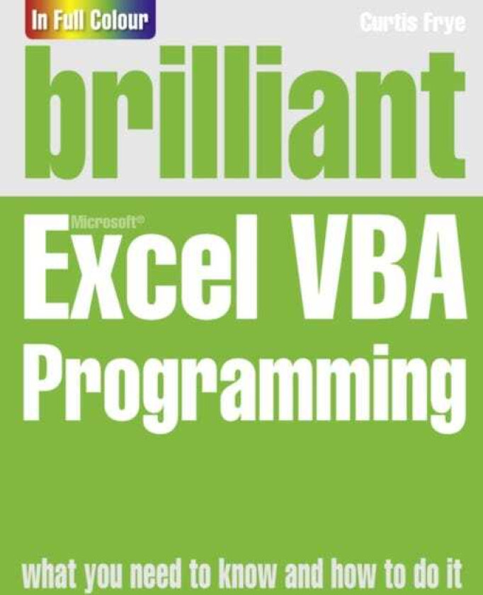 Brilliant Excel VBA Programming