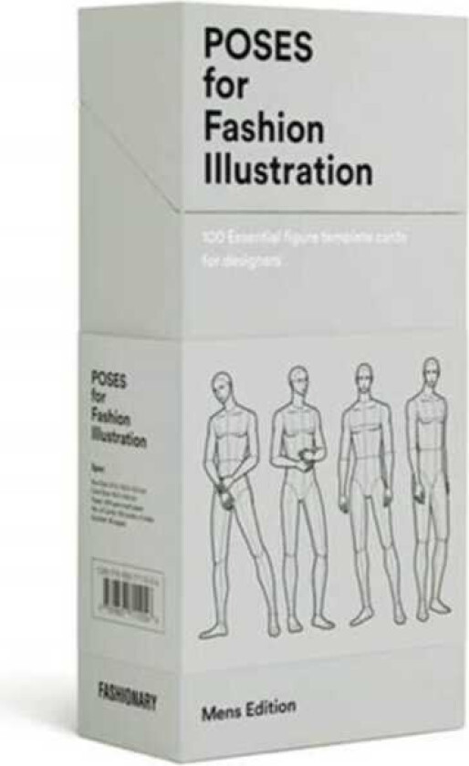 Poses for Fashion Illustration  Mens (Card Box)