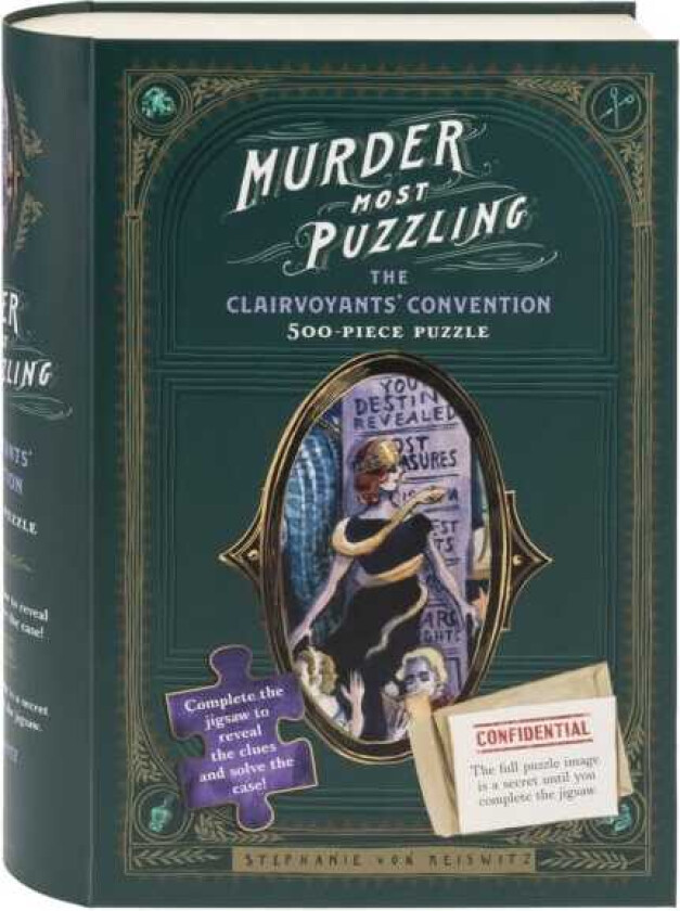 Murder Most Puzzling The Clairvoyants' Convention 500Piece Puzzle