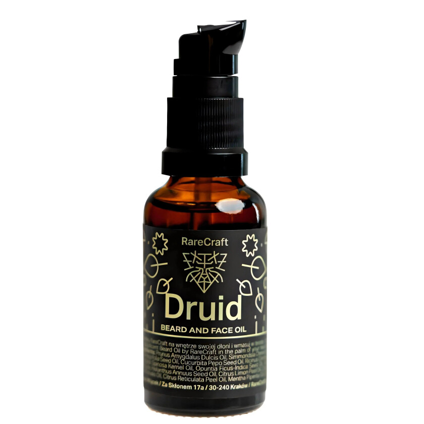 Druid Rarecraft Skjeggolje 30ml