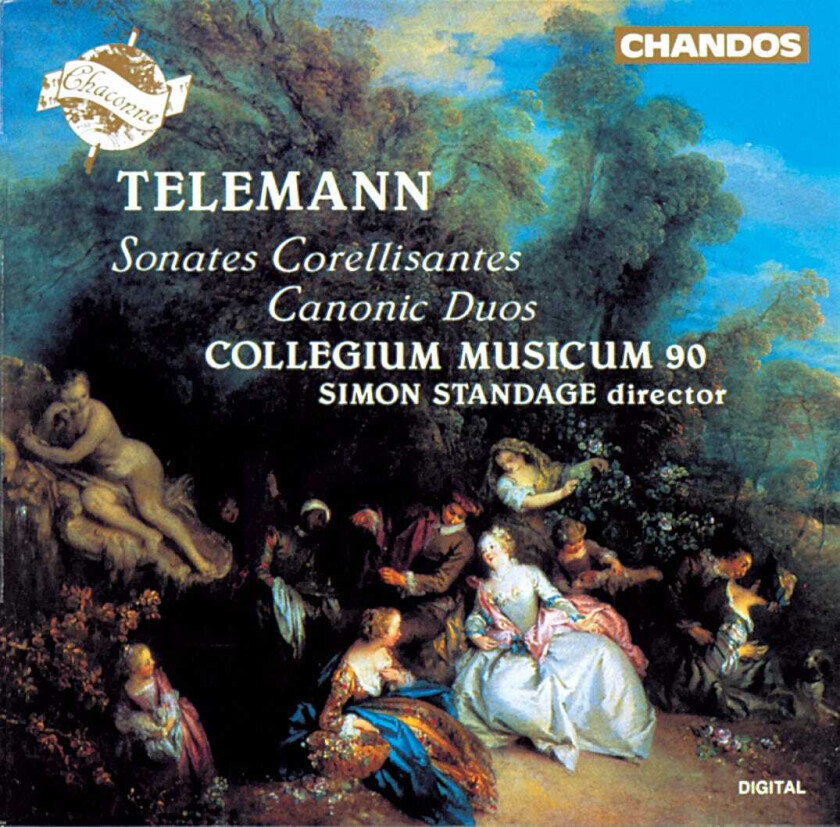 Simon Standage, Nicholas Anderson, Nicholas Parle, Micaela Comberti, Richard Lee, Jane Coe Telemann: Sonates Corellisantes CD