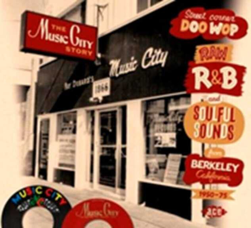 Diverse Artister  The Music City Story  CD