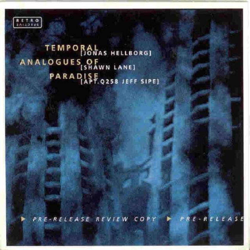 Jonas Hellborg  Temporal Analogues Of Paradise  CD