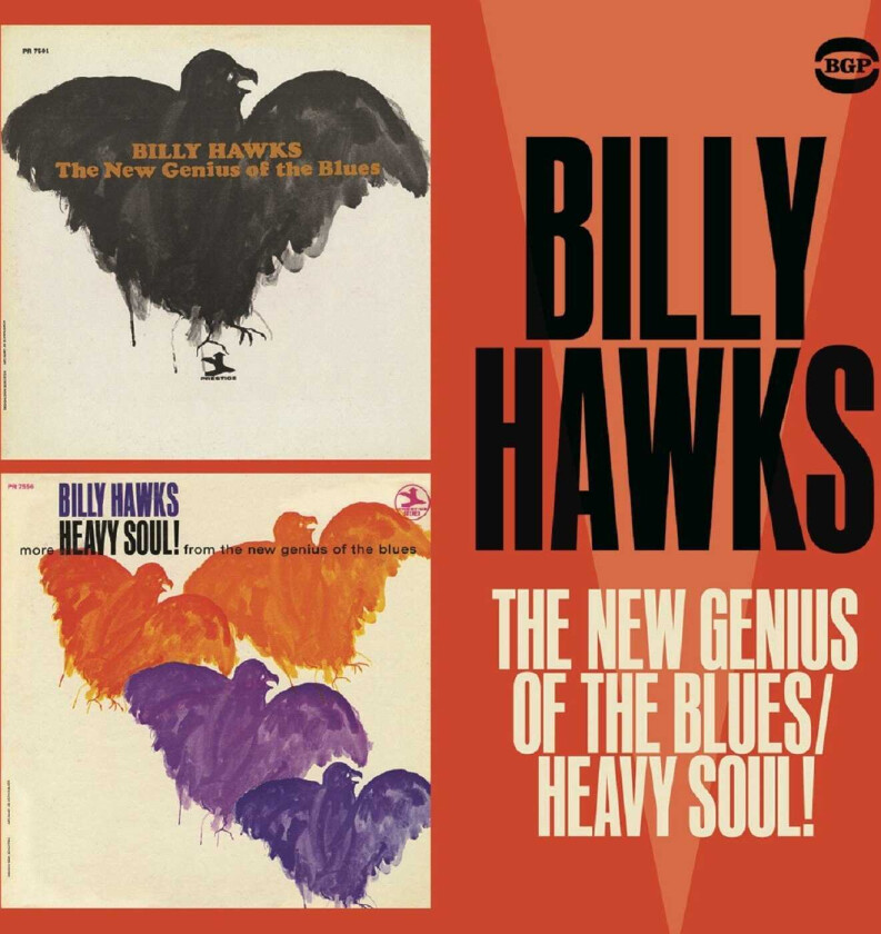 Billy Hawks  The New Genius Of The Blues / Heavy Soul!  CD