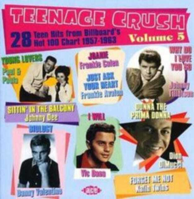 Diverse Artister Teenage Crush Volume 5 CD
