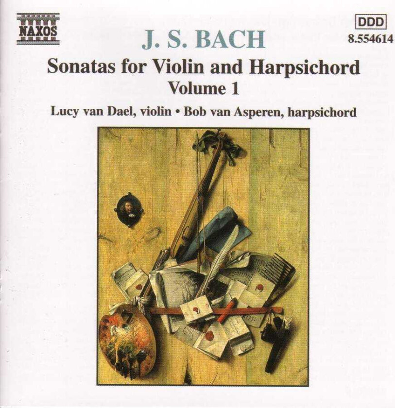 Bob Van Asperen, Lucy Van Dael  Bach: Violin Sonatas, Volume 1  CD