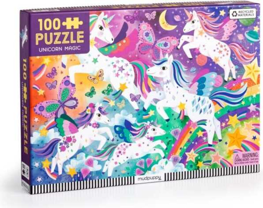 Unicorn Magic 100 Piece Puzzle