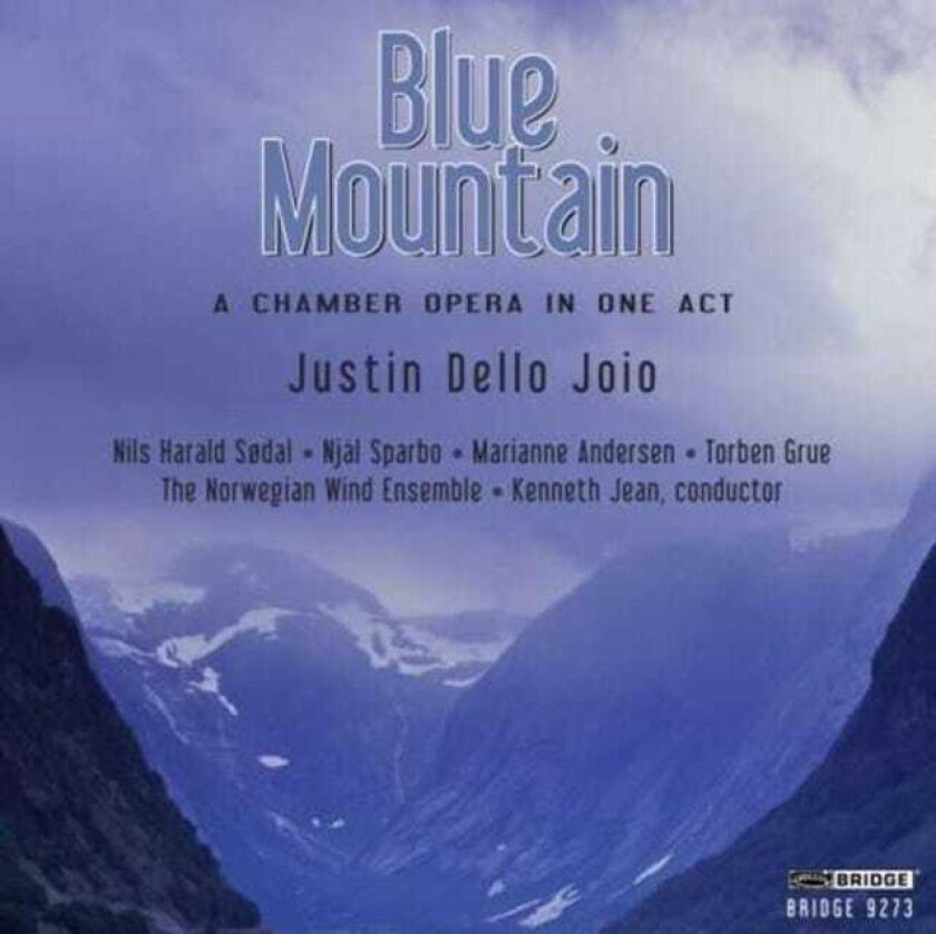 Det Norske Blåseensemble, The Norwegian Wind Ensemble Blue Mountain En Kammeropera I En Akt CD