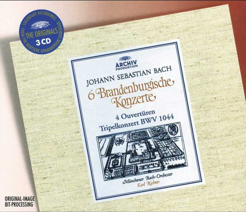 Karl Richter, Munich Bach Orchestra, Aurèle Nicolet, Gerhart Hetzel  Bach: Brandenburg Concertos  CD