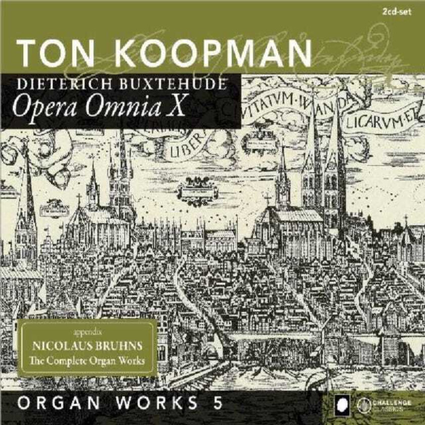 Ton Koopman Buxtehude: Opera Omnia X Organ Works, Vol 5 CD