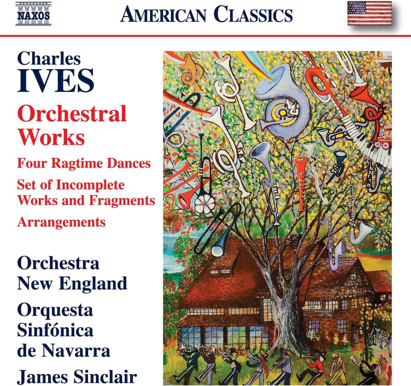 Orchestra New England, Navarre Symphony Orchestra, James Sinclair  Ives: Orchestral Works  CD