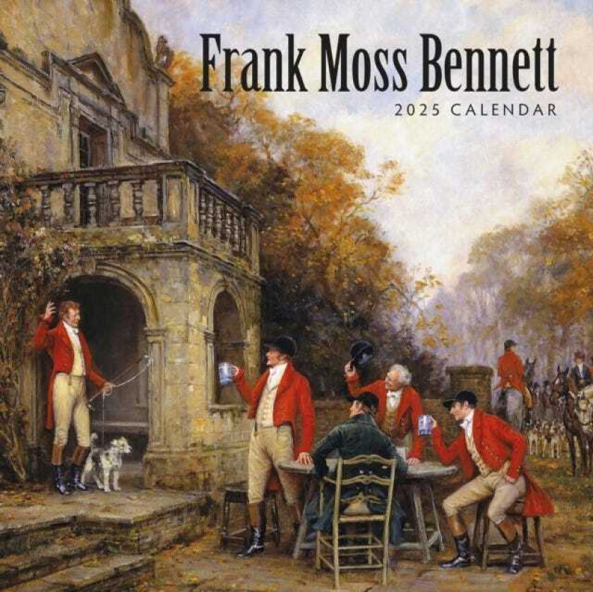 Frank Moss Bennett 2025 Square Wall Calendar