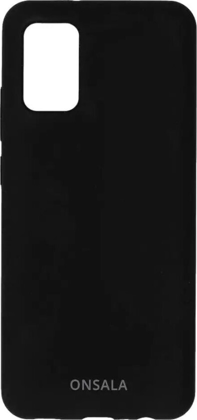 Samsung Galaxy A02s Collection Liquid Silicone Bakdeksel - Black