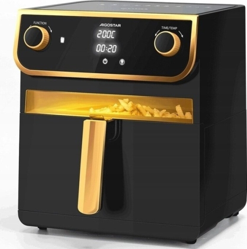 Frytkownica Beztuszczowa Aigostar Air Fryer Led Display, With Viewing Window 8L OfflineVde/Pioneer Af6000