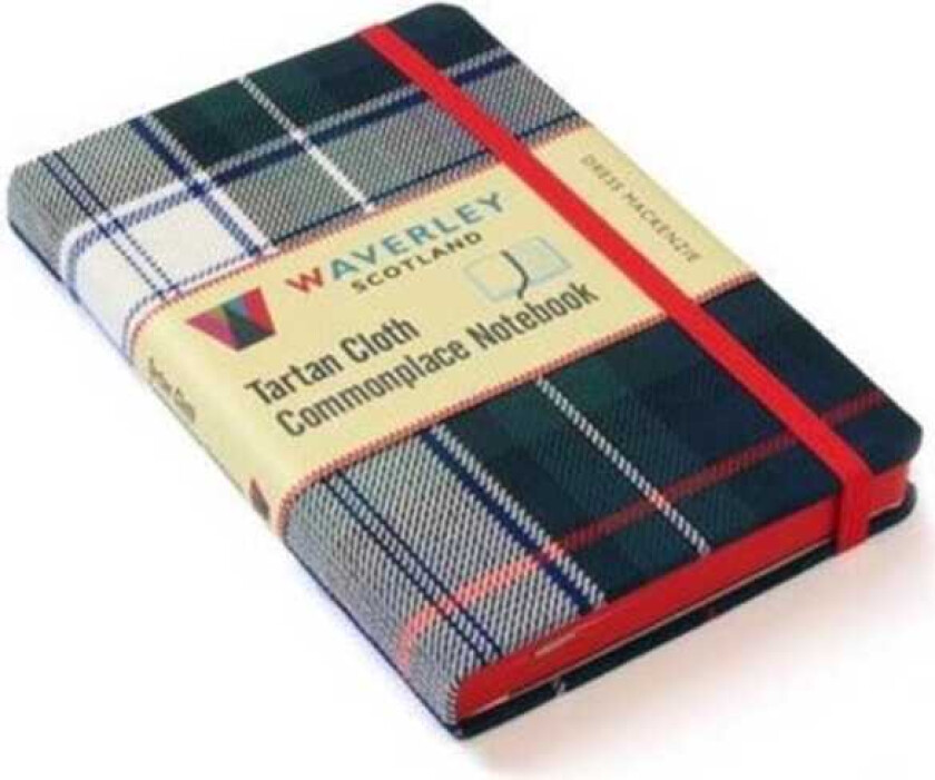 Waverley (M): Dress Mackenzie Tartan Cloth Commonplace Notebook