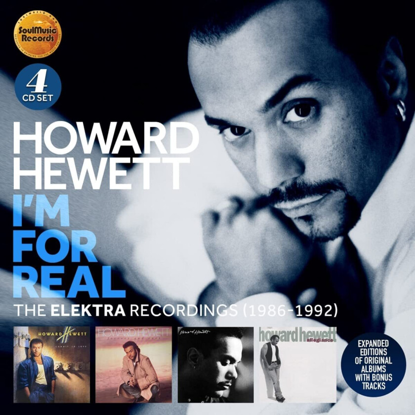 Howard Hewett I'm For Real The Elektra Recordings (19861992) CD