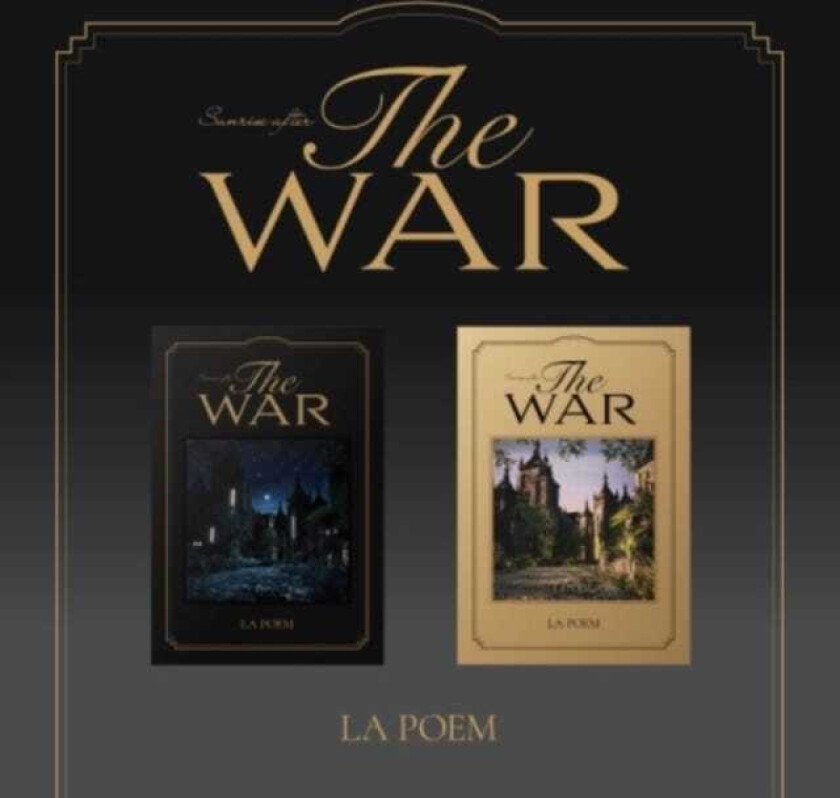La Poem The War Incl. 24pg Photo Book, 2 Frame Cards + 2 Photo Cards CD