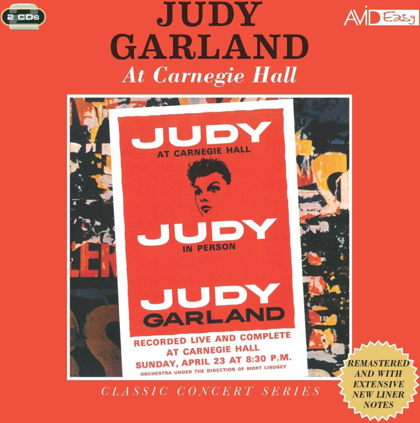 Judy Garland Judy Garland At Carnegie Hall CD