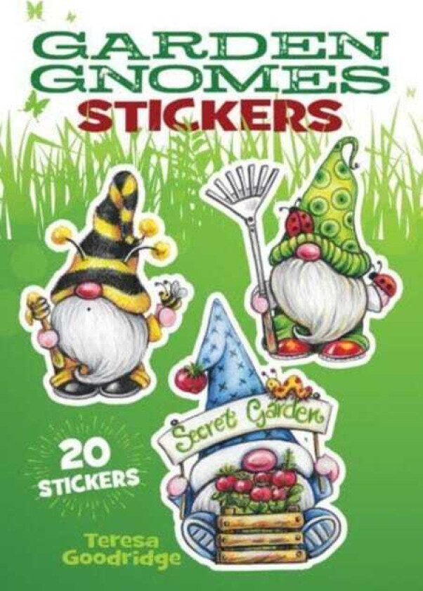 Garden Gnomes Stickers: 20 Stickers