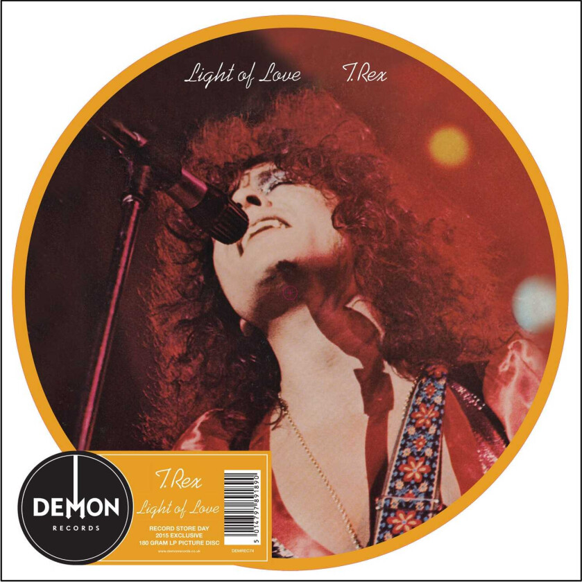 Marc Bolan & T.Rex Light Of Love Picturedisc LP/Vinyl