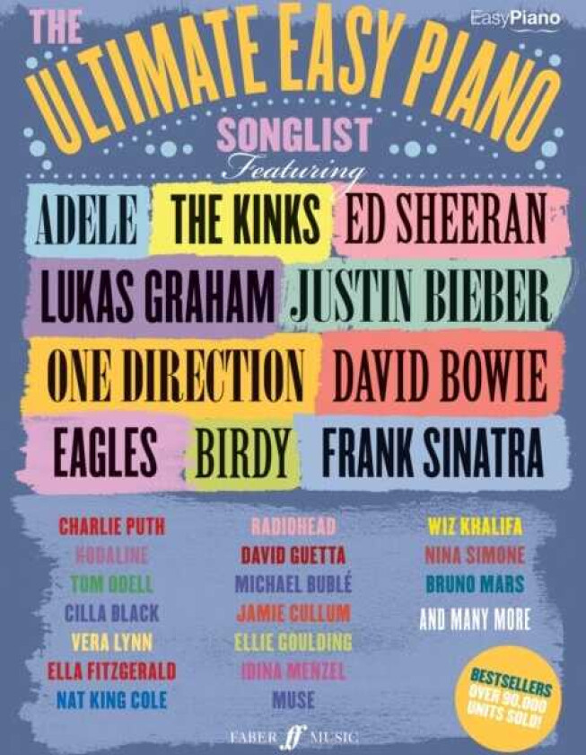The Ultimate Easy Piano Songlist