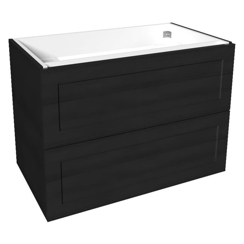 VikingBad Mie Servantskap Ramme - Sort Eik