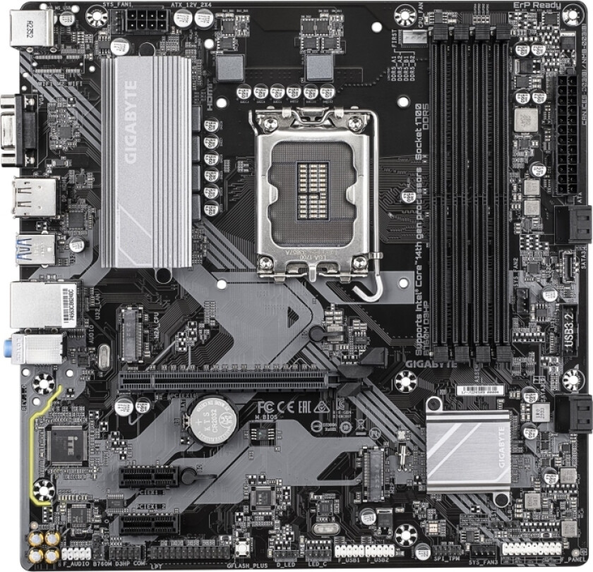 Mb Gbt Intel 1700 B760m D3hp