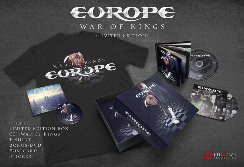 Europe  War Of Kings  CD