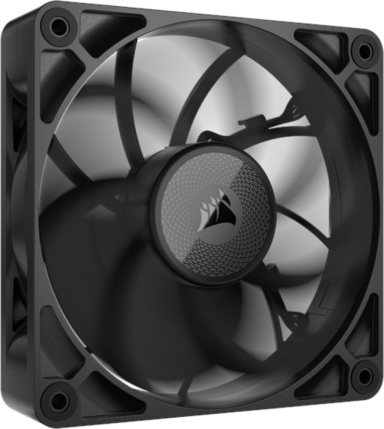 iCUE LINK RX120 MAX - Expansion Fan - Kabinettvifte - 120mm - Svart - 36 dBA