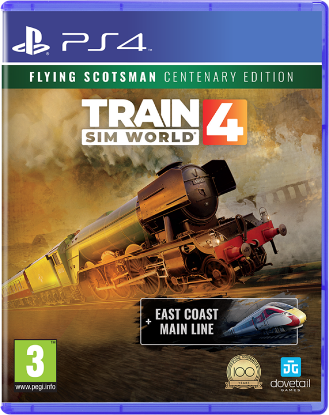 Train Sim World 4 Centenary Edition - Flying Scotsman - Sony PlayStation 4 - Simulering