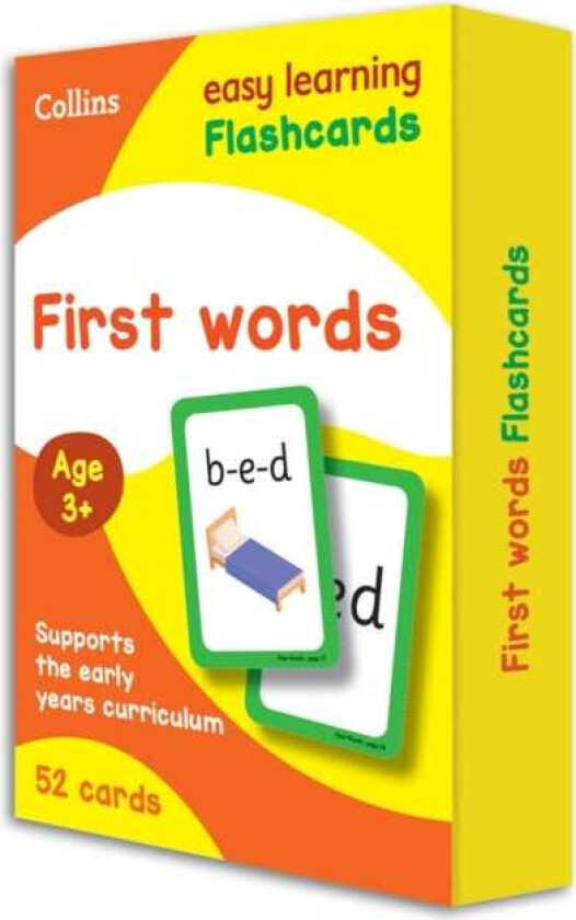 First Words Flashcards  Ideal for Home Learning