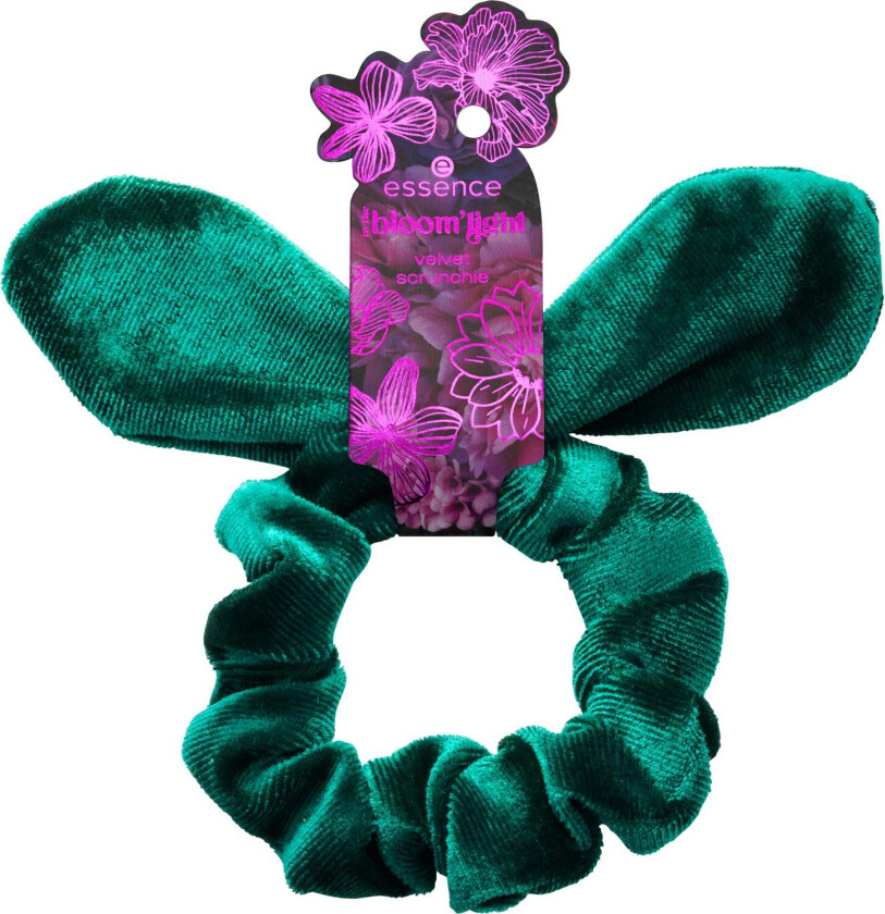 In The Bloom'light Velvet Scrunchie 1 pcs