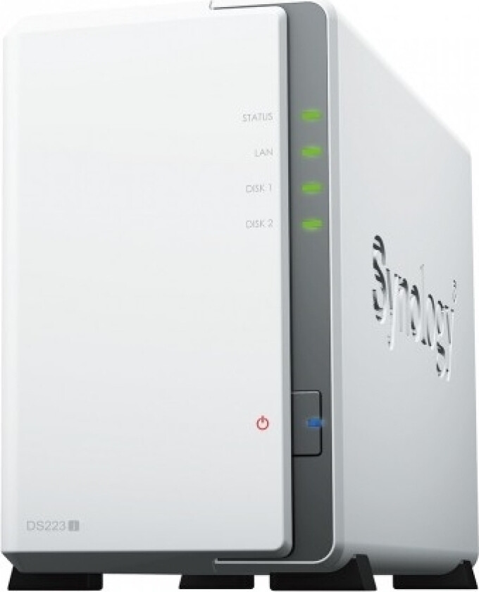 Ds223j Nas System 2-Bay 8 Tb Inkl. 2X 4 Tb Hdd Hat3300-4T