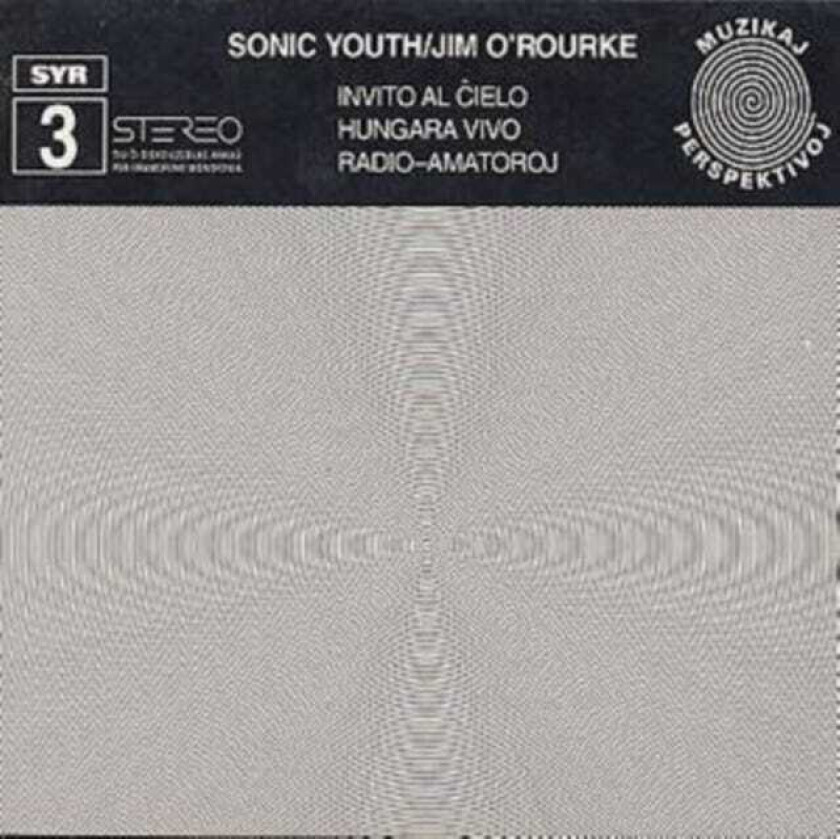 Sonic Youth Invito Al Cielo SYR 3 CD