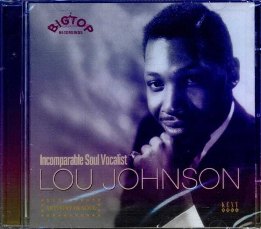 Lou Johnson  Incomparable Soul Vocalist  CD