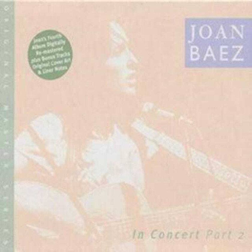 Joan Baez In Concert Part 2 CD